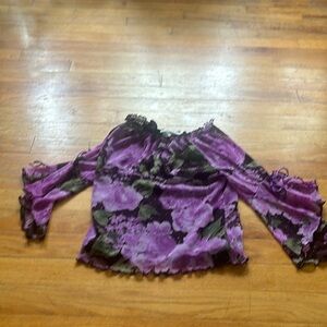 Amy Byers Y2K Floral Top